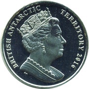 2 Pounds - Elizabeth II The emperor penguin obverse image