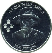 2 Pounds - Elizabeth II 90th Birthday, United Kingdom, 2016 reverse image