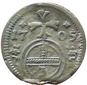 3 Pfennig - Leopold I Breslau, Bohemia, 1703-1705 reverse image