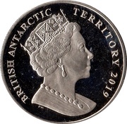 2 Pounds - Elizabeth II Emperor penguin obverse image