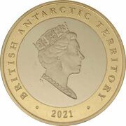 2 Pounds - Elizabeth II Antarctic Treaty obverse image