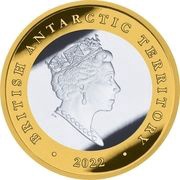 2 Pounds - Elizabeth II Pavo constellation, the Peacock; Silver obverse image