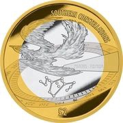 2 Pounds - Elizabeth II Phoenix constellation, the Firebird, United Kingdom, 2022 reverse image