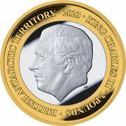 2 Pounds - Charles III Saturn Glacier; Silver obverse image
