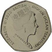 50 Pence - Elizabeth II Father Christmas obverse image