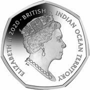 50 Pence - Elizabeth II Father Christmas; Silver obverse image