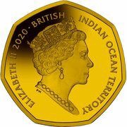 50 Pence - Elizabeth II Father Christmas; Gold; Piedfort obverse image