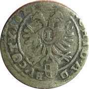 1 Kreuzer - Ferdinand II Neisse, Bohemia, 1624 reverse image