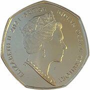 50 Pence - Elizabeth II Coat of Arms obverse image