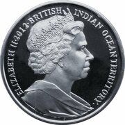 2 Pounds - Elizabeth II Diamond Jubilee; Silver obverse image