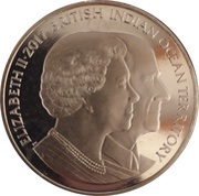 2 Pounds - Elizabeth II Elizabeth II and Prince Philip obverse image