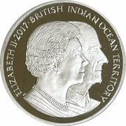 2 Pounds - Elizabeth II Elizabeth II and Prince Philip; Silver obverse image