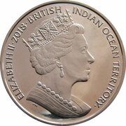 2 Pounds - Elizabeth II The manta ray obverse image