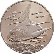 2 Pounds - Elizabeth II The manta ray, United Kingdom, 2018 reverse image