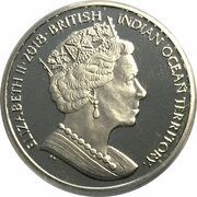 2 Pounds - Elizabeth II The Lion and the Unicorn; Silver obverse image