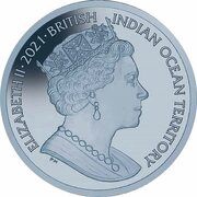 2 Pounds - Elizabeth II Parrotfish; Titanium obverse image