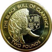 2 Pounds - Elizabeth II The Black Bull of Clarence, United Kingdom, 2021 reverse image