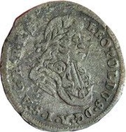 1 Kreuzer Landmünz - Leopold I Oppeln obverse image
