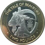 2 Pounds - Elizabeth II The Yale of Beaufort, United Kingdom, 2021 reverse image