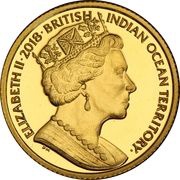 4 Pounds - Elizabeth II The Lion and the Unicorn; Gold obverse image