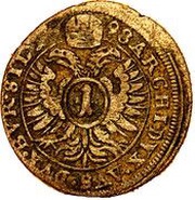 1 Kreuzer - Leopold I Oppeln, Bohemia, 1697-1702 reverse image