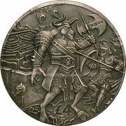 4 Pounds - Elizabeth II The Minotaur, United Kingdom, 2018 reverse image