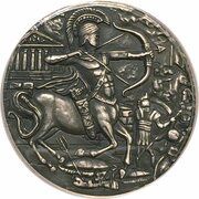 4 Pounds - Elizabeth II The Centaur, United Kingdom, 2018 reverse image