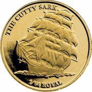 1⁄64 Royal - Elizabeth II The Cutty Sark reverse image