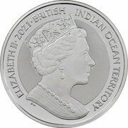 1 Royal - Elizabeth II The Cutty Sark; Silver bullion obverse image