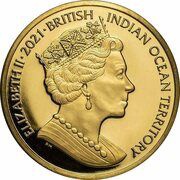 1 Royal - Elizabeth II The Cutty Sark; Gold bullion obverse image