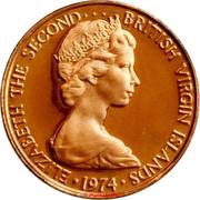 1 Cent - Elizabeth II 2nd portrait; Set Issue obverse image