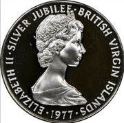 1 Cent - Elizabeth II Silver Jubilee obverse image