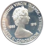 5 Cents - Elizabeth II Coronation Jubilee obverse image