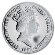 5 Cents - Elizabeth II Bonito Fish; Silver Proof obverse image