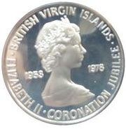 10 Cents - Elizabeth II Coronation Jubilee obverse image
