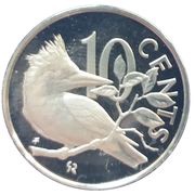 10 Cents - Elizabeth II Coronation Jubilee, United Kingdom, 1978 reverse image