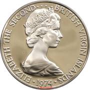 25 Cents - Elizabeth II 2nd portrait; Set Issue obverse image