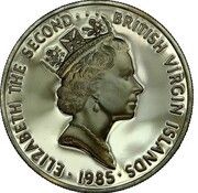 25 Cents - Elizabeth II Blue Marlin; Silver Proof obverse image