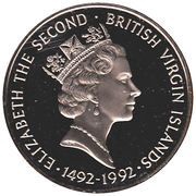 1 Dollar - Elizabeth II Columbus' First Voyage obverse image