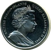 1 Dollar - Elizabeth II Queen Mother's coffin obverse image