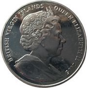 1 Dollar - Elizabeth II The Chase to the West Indies obverse image