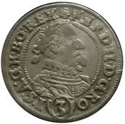 3 Kreuzers - Ferdinand II Glatz obverse image