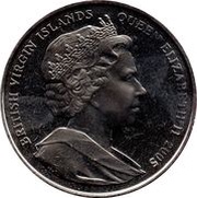 1 Dollar - Elizabeth II 60th Anniversary of V.E. Day 1945 obverse image