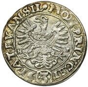 3 Kreuzers - Silesian Evangelic Estates Breslau, Bohemia, 1633-1635 reverse image