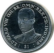 1 Dollar - Elizabeth II King Edward VIII, United Kingdom, 2006 reverse image