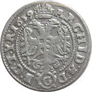 3 Kreuzers - Ferdinand III Glatz, Bohemia, 1637-1640 reverse image