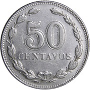 50 Centavos, Argentina, 1941 reverse image