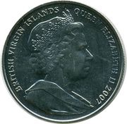 1 Dollar - Elizabeth II Founding of Jamestown obverse image