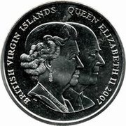 1 Dollar - Elizabeth II The Wedding Programme obverse image