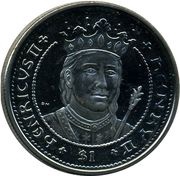 1 Dollar - Elizabeth II King Henry II Plantagenet, United Kingdom, 2007 reverse image